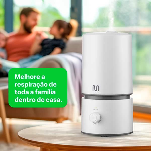 Umidificador de ambiente 1,8L bivolt Easy Air HC290 Multilaser CX 1 UN Umidificador de ambiente 1,8L bivolt Easy Air HC290 Multilaser CX 1 UN