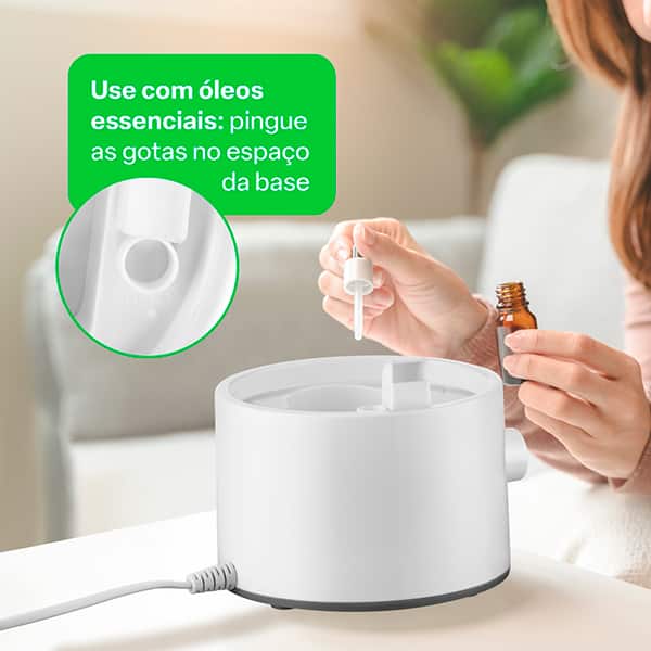 Umidificador de ambiente 1,8L bivolt Easy Air HC290 Multilaser CX 1 UN Umidificador de ambiente 1,8L bivolt Easy Air HC290 Multilaser CX 1 UN