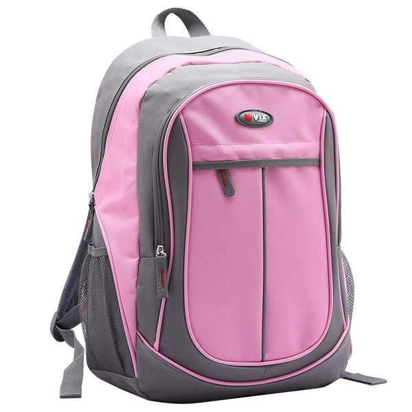 Mochila nylon, Cinza e Rosa, 8720432027, Republic Vix - PT 1 UN