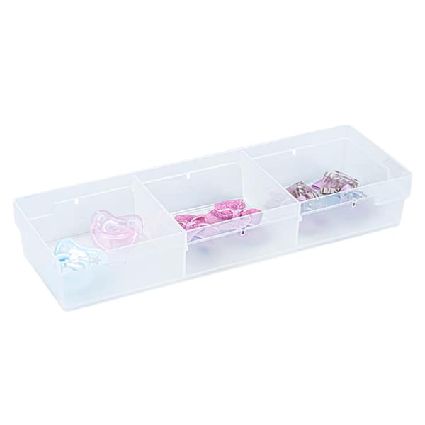 Caixa organizadora com duas divisórias, 055/3 OR70400, Ordene - PT 1 UN