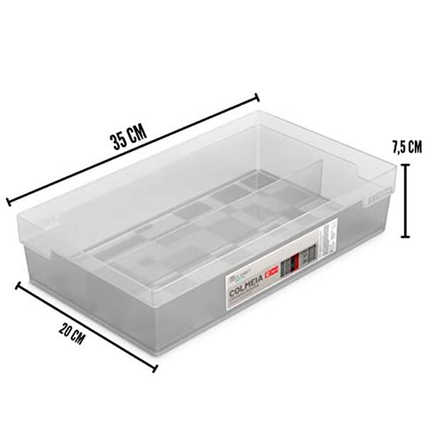 Caixa organizadora com uma divisória, C80/2 OR67500, Ordene - PT 1 UN