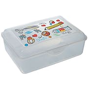 Caixa organizadora transparente, São Bernardo PT 1 UN