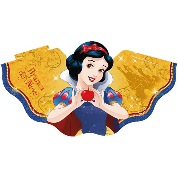 Chapéu de Aniversário, Branca de Neve, Regina Festas - PT 12 UN