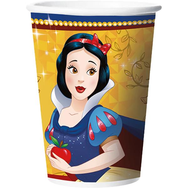 Copo para Festa Infantil, Branca de Neve, 180ml, Regina Festas - PT 12 UN