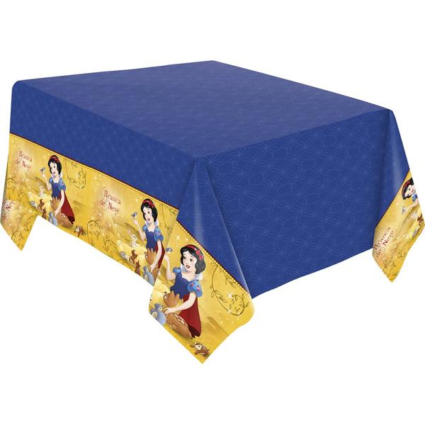 Toalha de Mesa Infantil Branca de Neve, 120cm x 200cm, Regina Festas - PT 1 UN