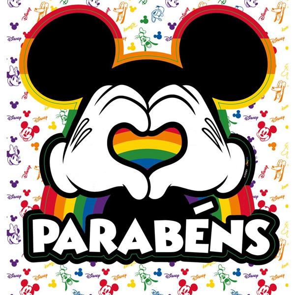 Topos de Bolo Infantil, Disney Pride, Regina Festas - PT 1 UN