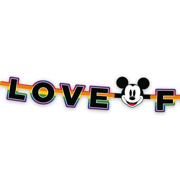 Faixa Decorativa de Aniversário Disney Pride, Regina Festas - PT 1 UN