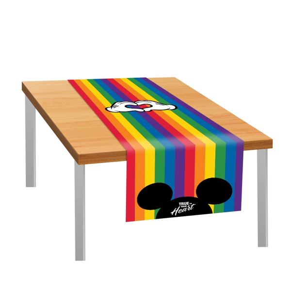 Toalha de Mesa Infantil Trilho, Disney Pride, 40cm x 200cm, Regina Festas - PT 1 UN