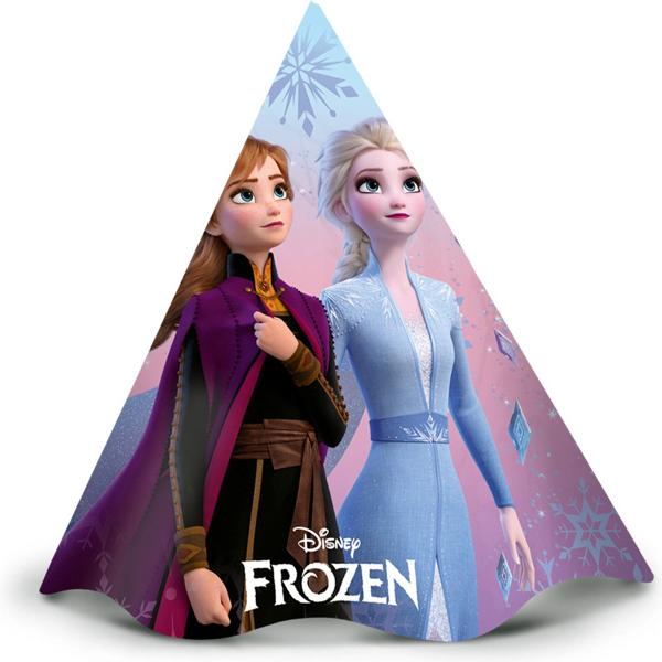 Chapéu de Aniversário, Frozen, Regina Festas - PT 12 UN