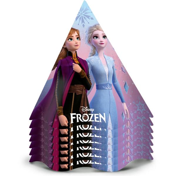 Chapéu de Aniversário, Frozen, Regina Festas - PT 12 UN