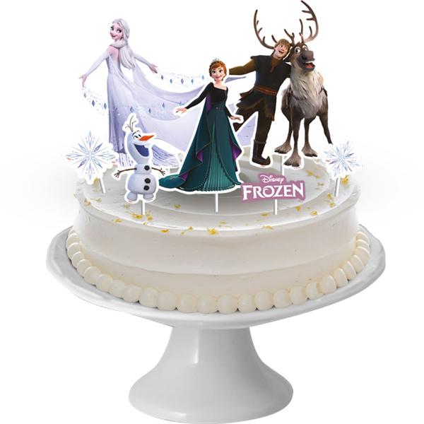 Topos de Bolo Infantil, Frozen, Regina Festas - PT 8 UN