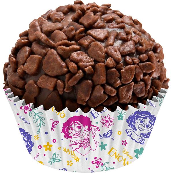 Forminha de Brigadeiro Encanto, número 5, Regina Festas - PT 100 UN