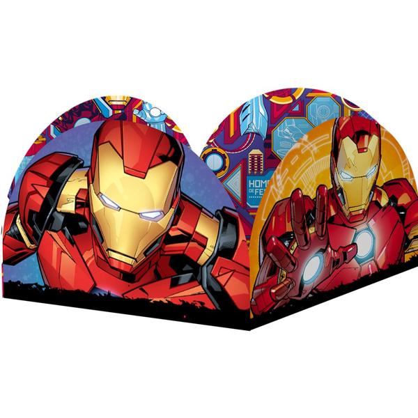 Porta-forminhas Disney, Homem de Ferro, Regina Festas - PT 50 UN