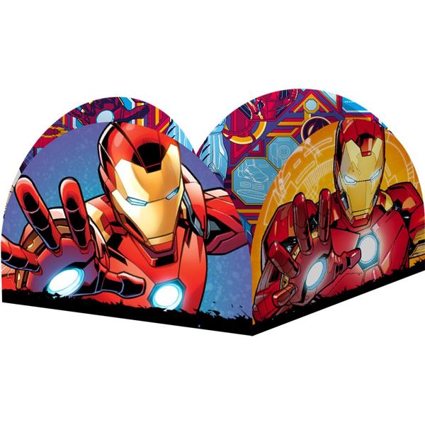 Porta-forminhas Disney, Homem de Ferro, Regina Festas - PT 50 UN