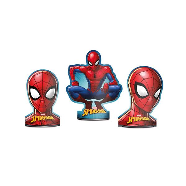 Decoração de Mesa Infantil Homem-Aranha, Regina Festas - PT 6 UN