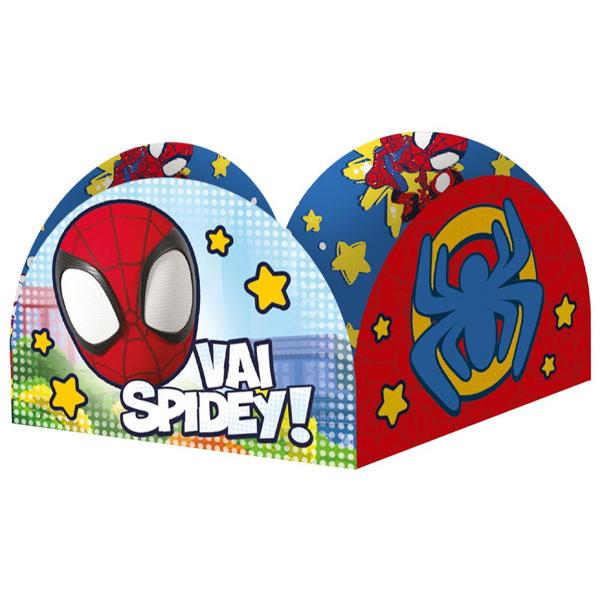 Porta-forminhas Disney, Spidey e Seus Amigos Espetaculares, Regina Festas - PT 50 UN