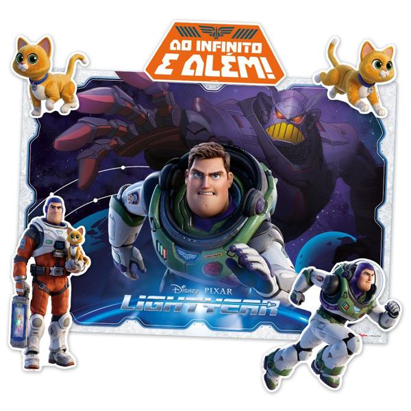 Kit Decorativo para Festas Buzz Lightyear, Regina Festas - PT 1 UN