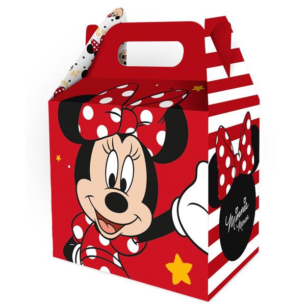 Caixa Maleta, Minnie Mouse, Regina Festas - PT 8 UN