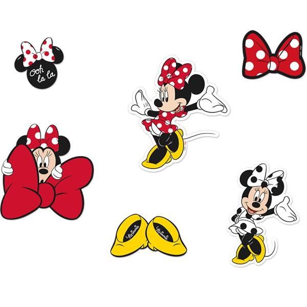 Adesivo para Tubetes, Minnie Disney, Regina Festas - PT 50 UN