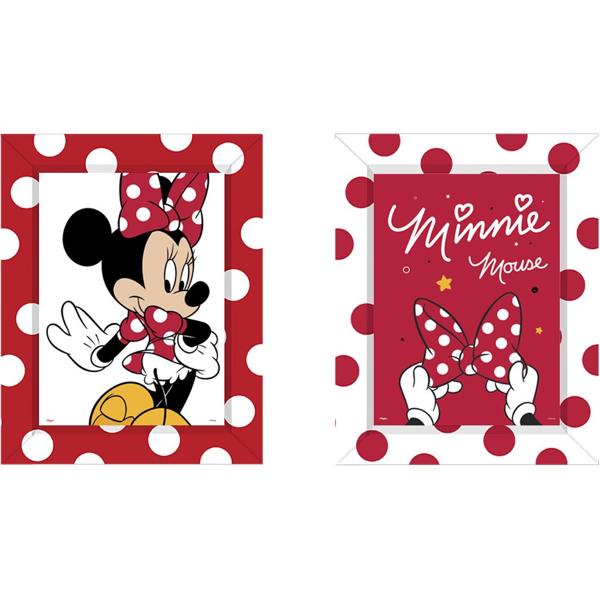 Quadro Decorativo Minnie Disney, Regina Festas - PT 4 UN