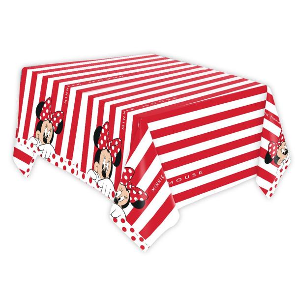 Toalha de Mesa Infantil Minnie Disney, 120cm x 200cm, Regina Festas - PT 1 UN