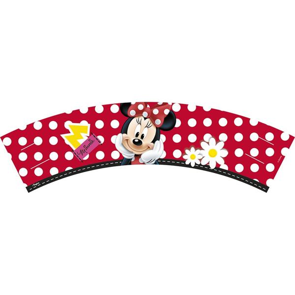 Topos de Bolo Infantil, Minnie Mouse, Regina Festas - PT 1 UN