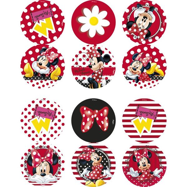 Topos de Bolo Infantil, Minnie Disney, Regina Festas - PT 1 UN