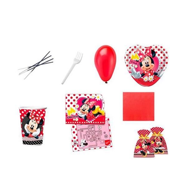 Kit Festa Infantil Minnie Disney, Regina Festas - PT 1 UN