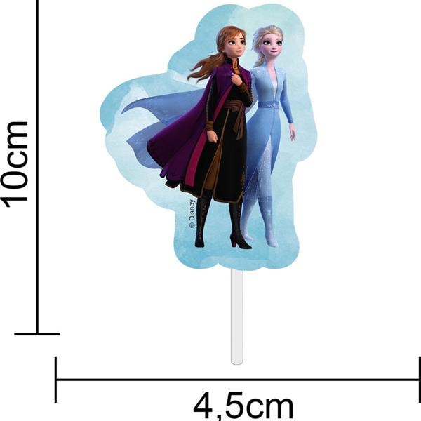 Palito Decorativo Frozen, Piffer - PT 1 UN