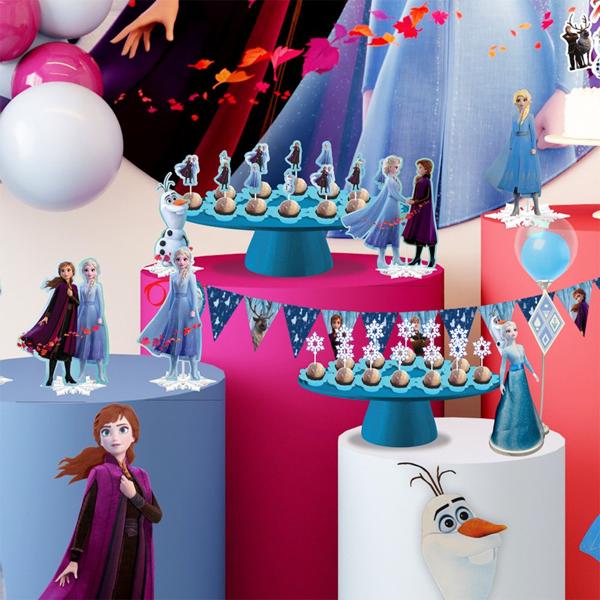 Palito Decorativo Frozen, Piffer - PT 1 UN