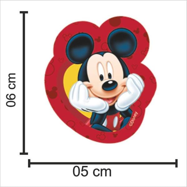 Palito Decorativo Mickey Disney, Piffer - PT 1 UN