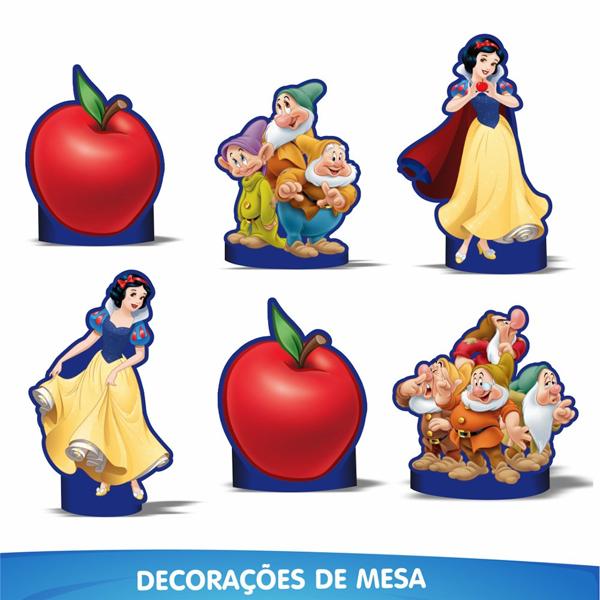 Kit Festa Infantil Branca de Neve, Piffer - PT 1 UN