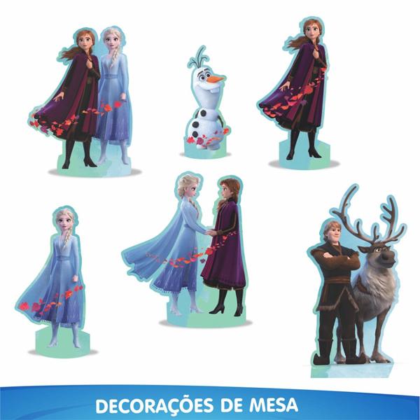 Kit Festa Infantil Frozen, Piffer - PT 1 UN