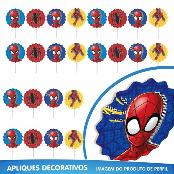 Kit Festa Infantil Homem Aranha Spiderman Marvel, Piffer - PT 1 UN