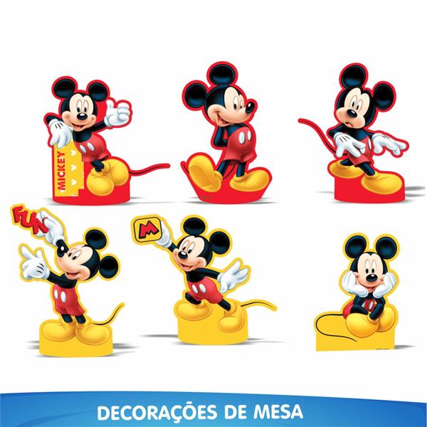 Kit Festa Infantil Mickey Mouse, Piffer - PT 1 UN