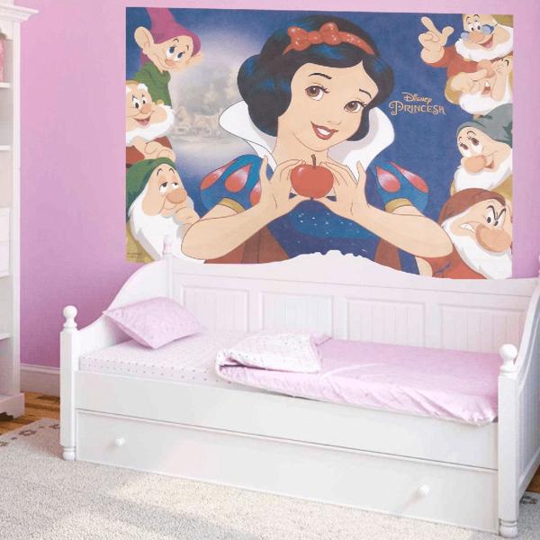 Painel Decorativo para Festa Infantil Branca de Neve, em TNT, Piffer - PT 1 UN