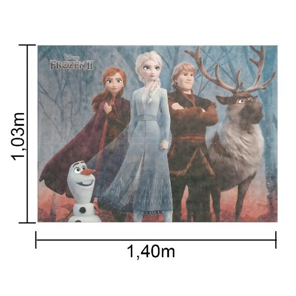 Painel Decorativo para Festa Infantil Frozen, em TNT, Piffer - PT 1 UN