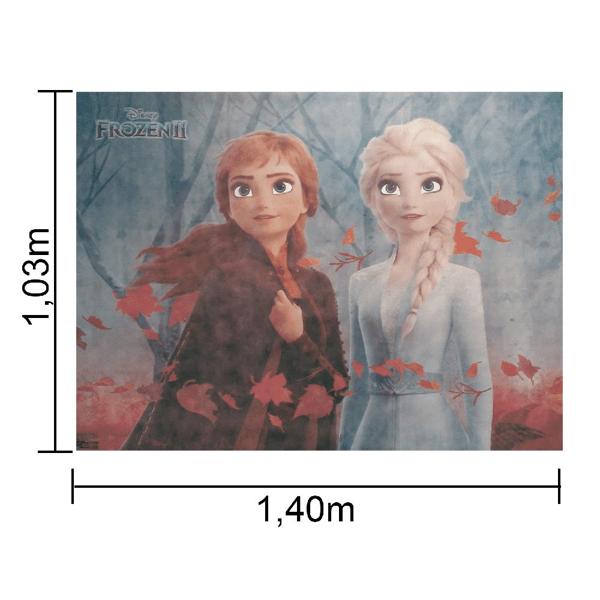 Painel Decorativo para Festa Infantil Frozen, em TNT, Piffer - PT 1 UN