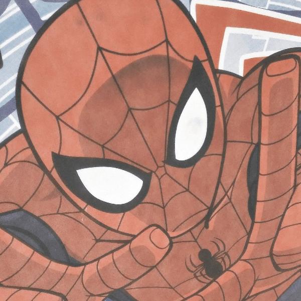 Painel Decorativo para Festa Infantil Homem Aranha Spiderman Marvel, em TNT, Piffer - PT 1 UN