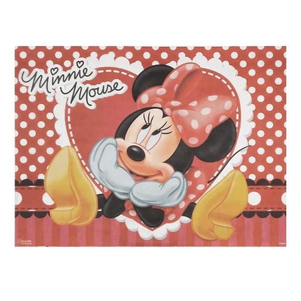 Painel Decorativo para Festa Infantil Minnie Mouse, em TNT, Piffer - PT 1 UN