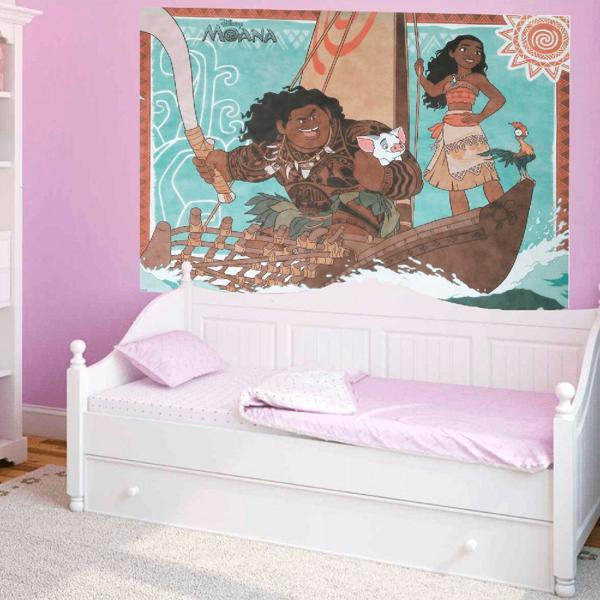 Painel Decorativo para Festa Infantil Moana, em TNT, Piffer - PT 1 UN