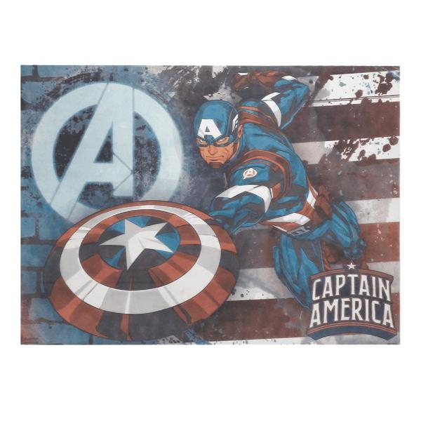 Painel Decorativo para Festa Infantil Vingadores Avengers Marvel Capitão América, em TNT, Piffer - PT 1 UN