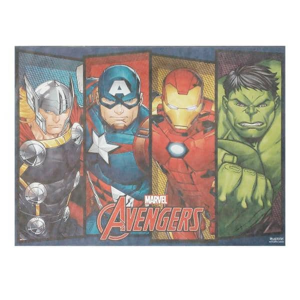 Painel Decorativo para Festa Infantil Vingadores Avengers Marvel, em TNT, Piffer - PT 1 UN