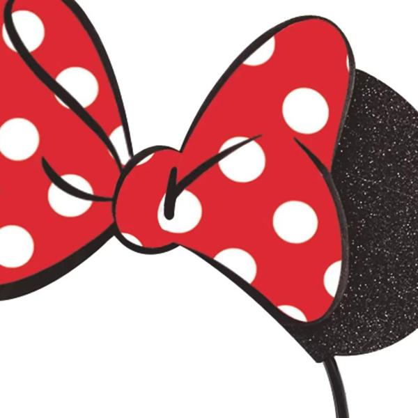 Tiara Infantil Minnie Disney, com Orelhas, Piffer - PT 1 UN