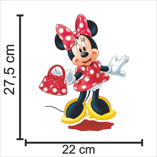 Decoração de Mesa Infantil Minnie Disney, Piffer - PT 1 UN