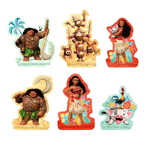 Decoração de Mesa Infantil Moana, Piffer - PT 1 UN