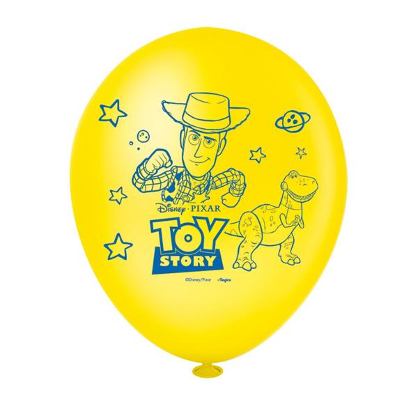 Balões de Aniversário, Toy Story, Látex, 9", Regina Festas - PT 25 UN