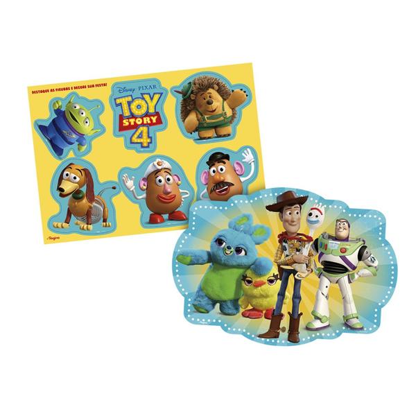 Kit Decorativo para Festas Toy Story Disney Pixar, Regina Festas - PT 1 UN