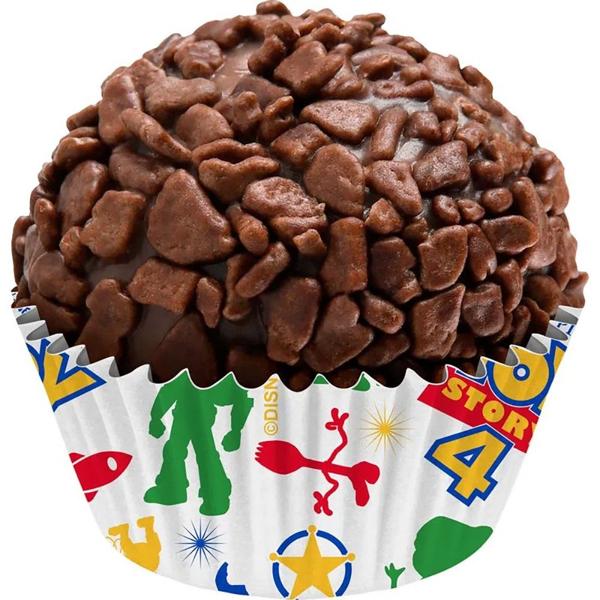 Forma para brigadeiro, N° 5, Toy Story Disney Pixar, Regina Festa - P PT 100 UN