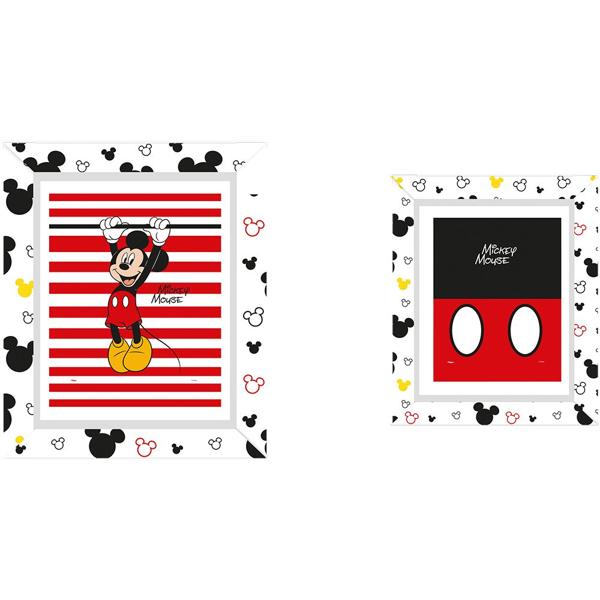 Quadro Decorativo Mickey Disney, Regina Festas - PT 4 UN